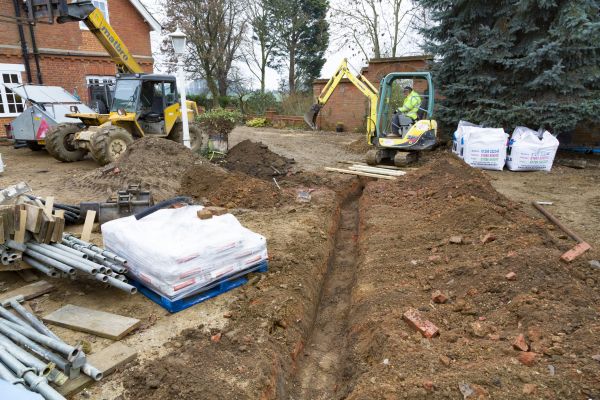 Drainage Ditch Digging in Cookeville