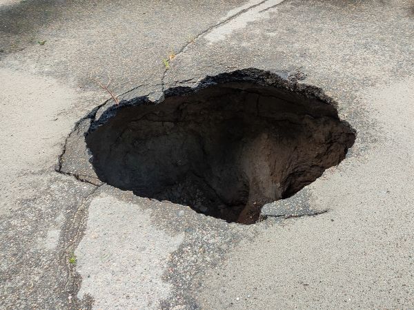 Sinkhole Repair in Cookeville