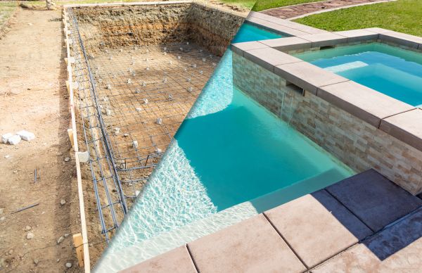 Pool Site Leveling in Cookeville