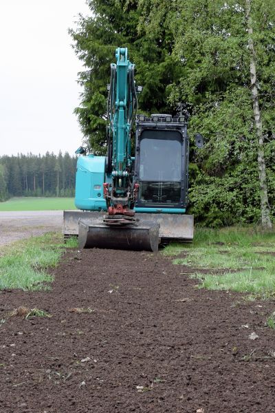 Backhoe Grading in Cookeville
