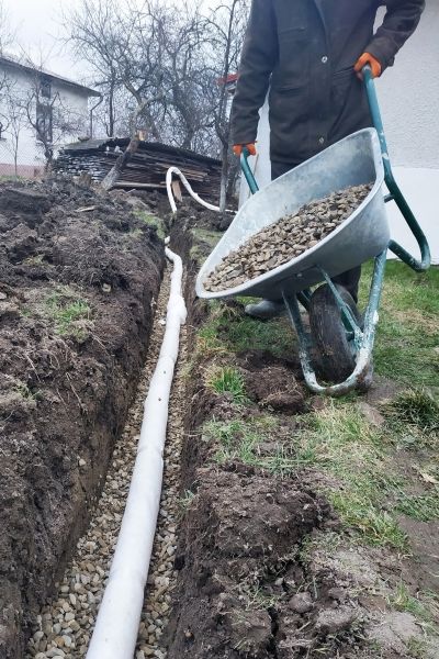 Drain Trenching in Cookeville