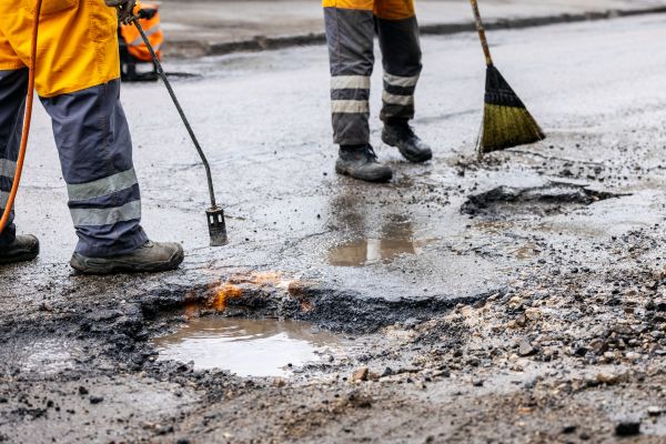 Gravel Pothole Repair in Cookeville