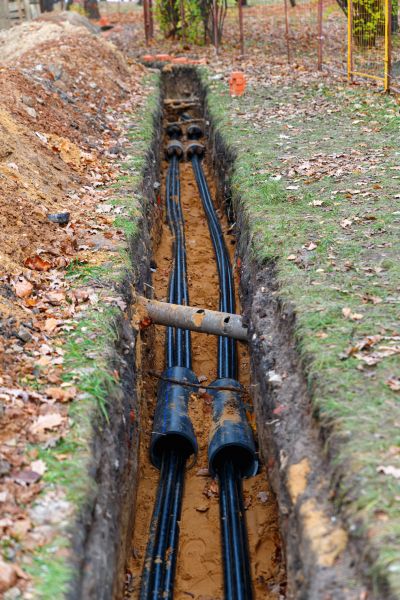 Electrical Line Excavation in Cookeville